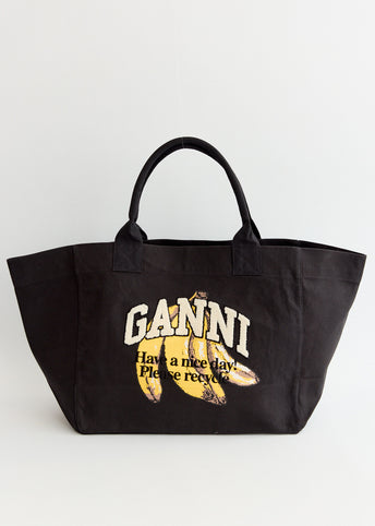 Banana Print Shopper XXL Tote