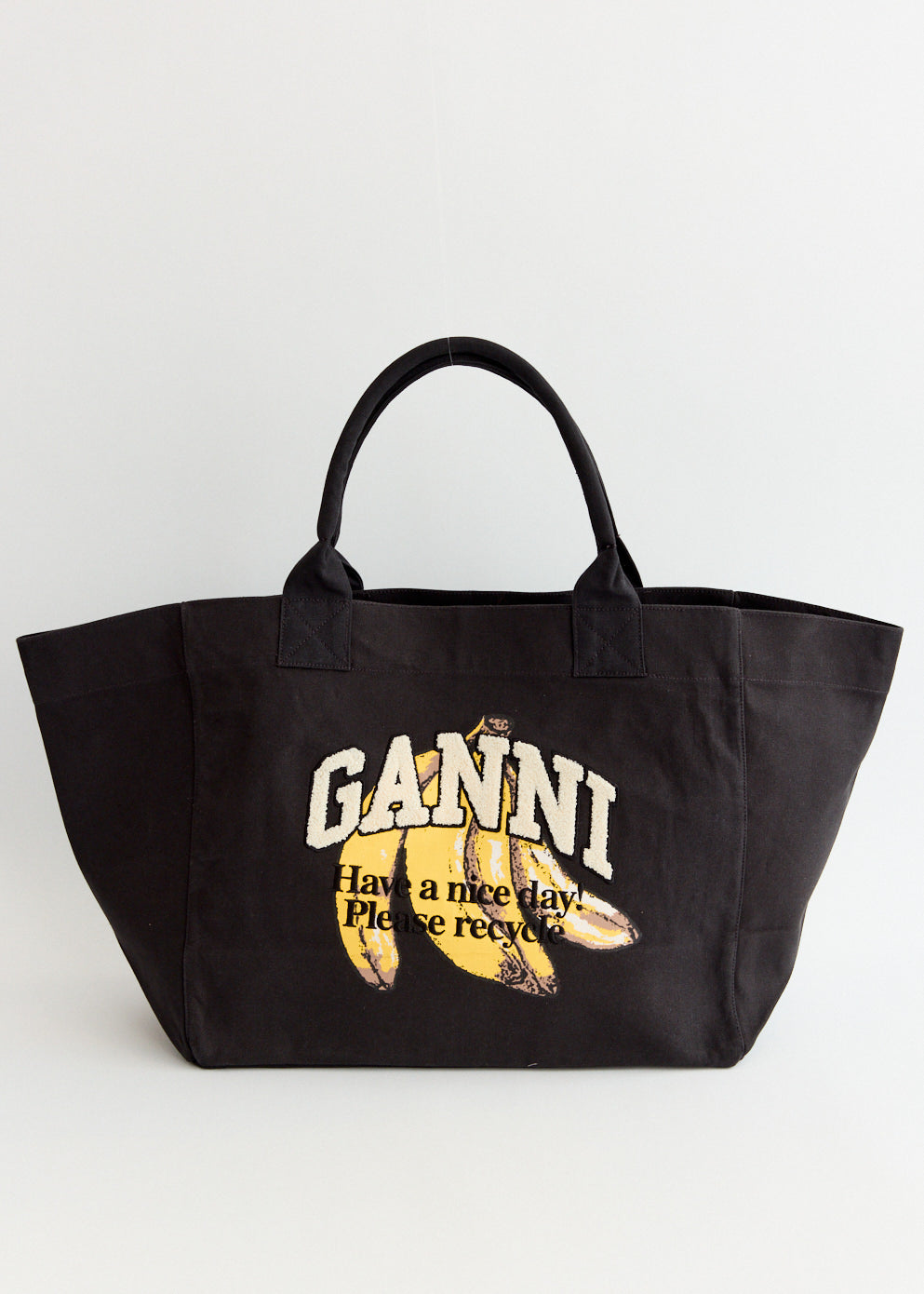 Banana Print Shopper XXL Tote