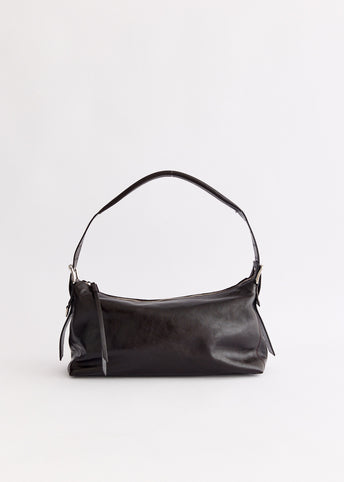 Belted Baguette Bag