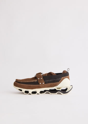 Wave Prophecy Ring Moc x Setsumasa Kobayashi 'Brown' Sneaker