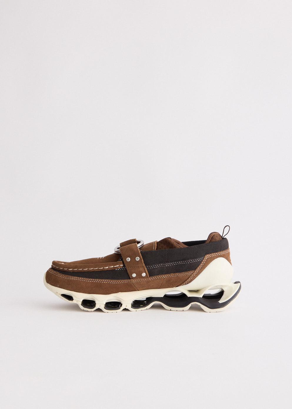 Wave Prophecy Ring Moc x Setsumasa Kobayashi 'Brown' Sneaker