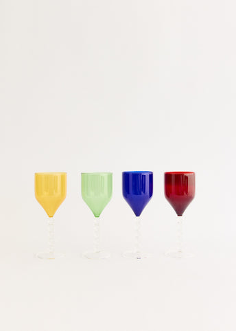 Perle Baroque Wine Glass Set