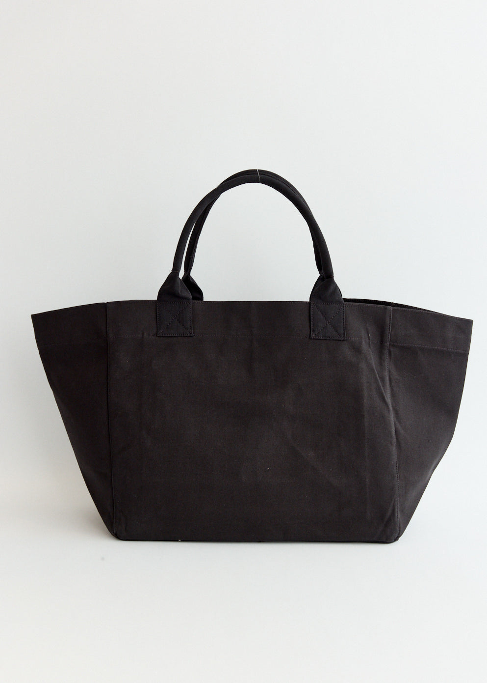 トートバッグ GANNI LARGE BANANA PRINT EASY LOGO SHOPPER BAG Large Easy Shopper Pocket Banana Print - Black