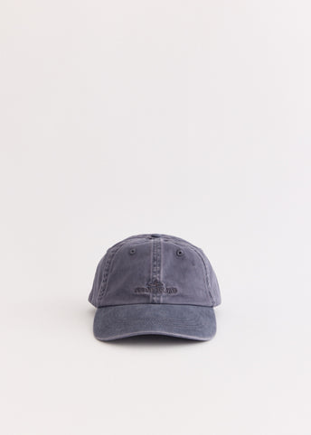 Brushed Cotton Gabardine Tonal Logo Cap