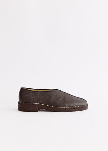 Piped Crepe Slippers