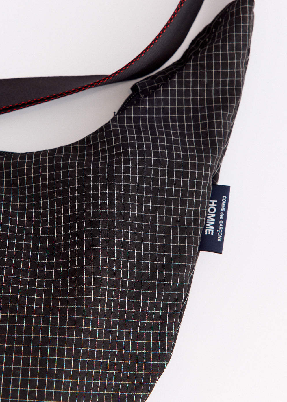 Polyester Grid Check Bag