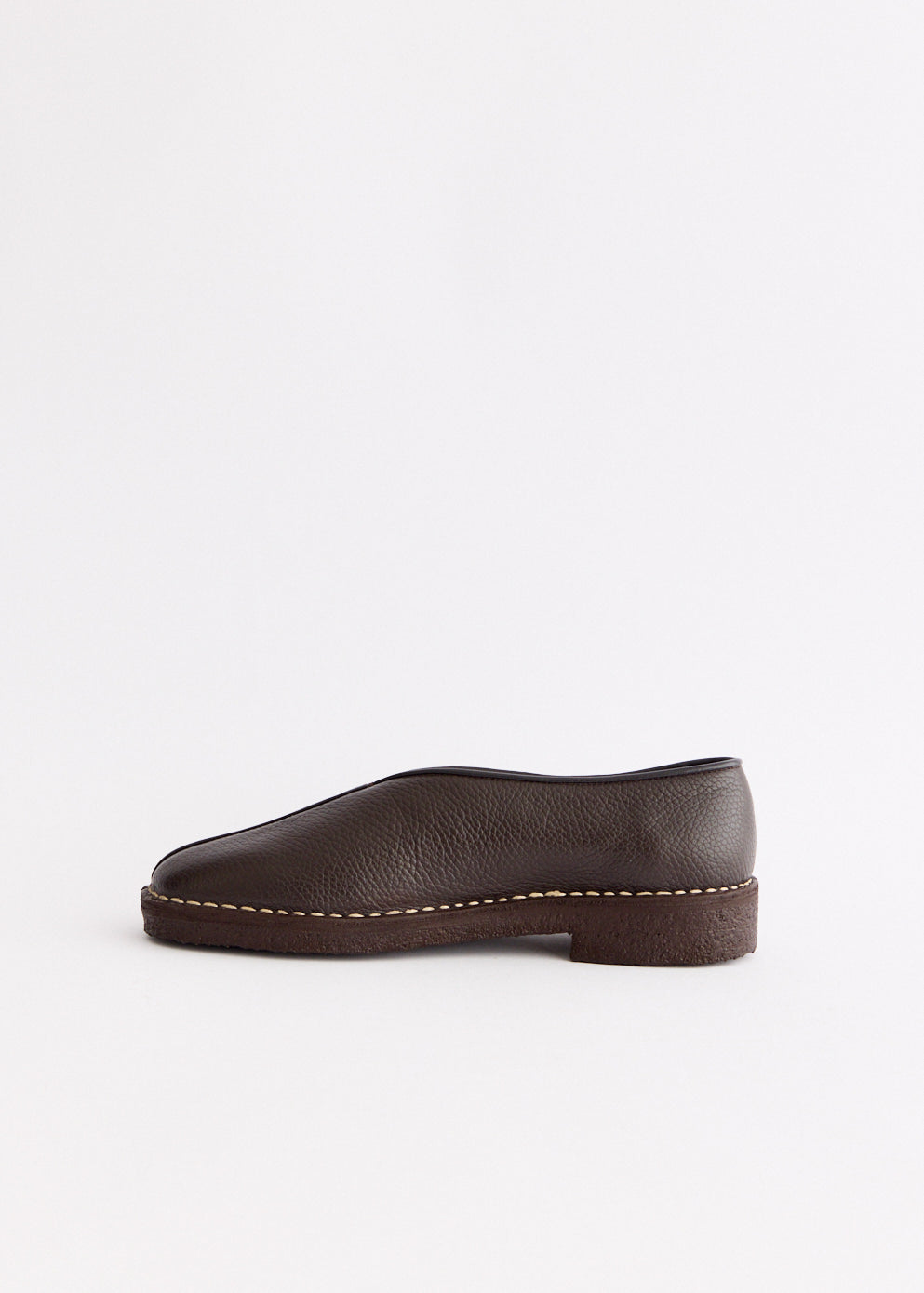 Piped Crepe Slippers