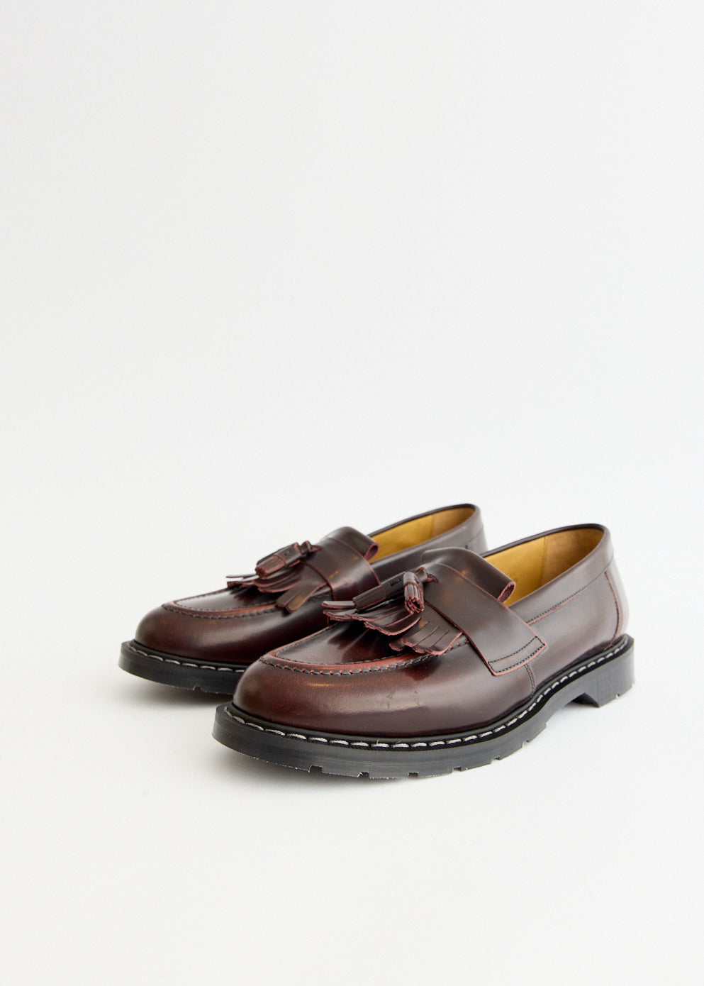 Hi-Shine Tassel Loafers
