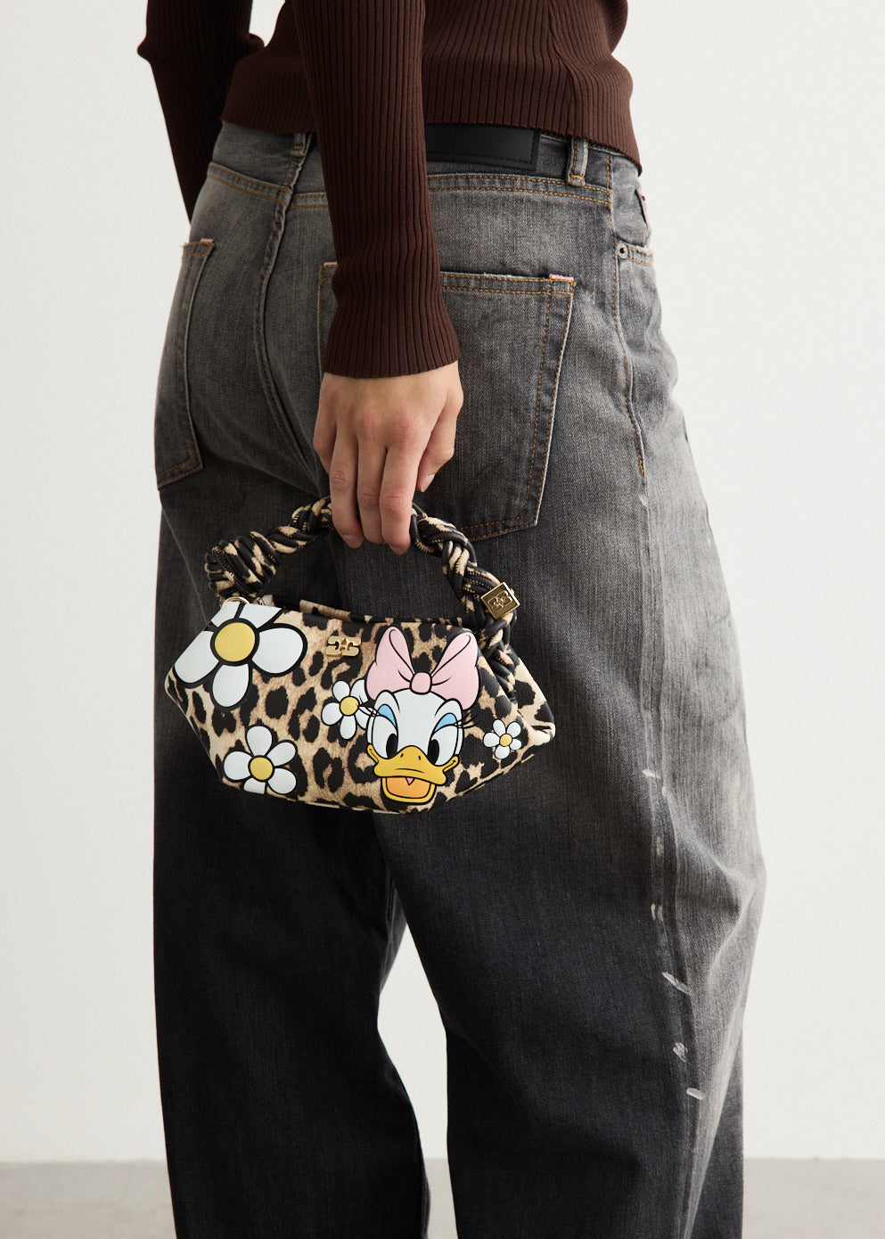 x Disney Daisy Duck Mini Grained Bou Bag