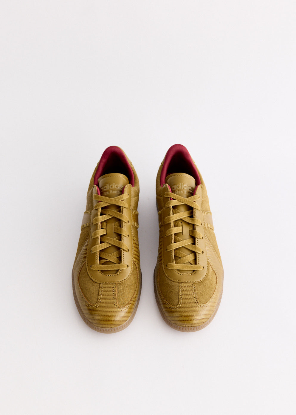 x Wales Bonner BW Army Pony Hair 'Khaki' Sneakers