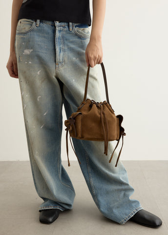 Multipocket Mini Bucket Bag