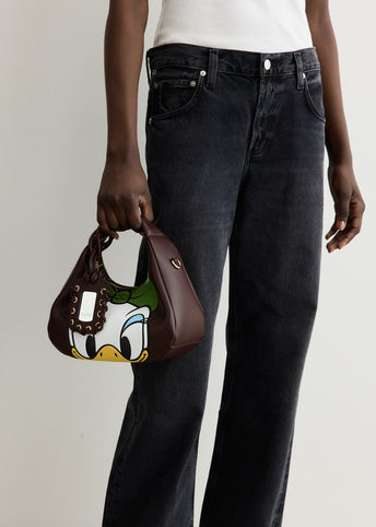 x Disney Daisy Duck Mini Hobo Bag