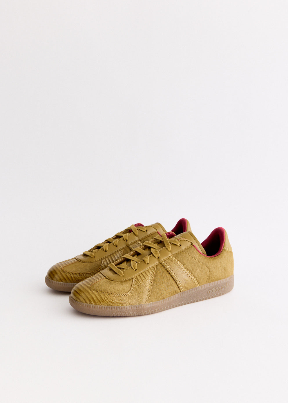 x Wales Bonner BW Army Pony Hair 'Khaki' Sneakers