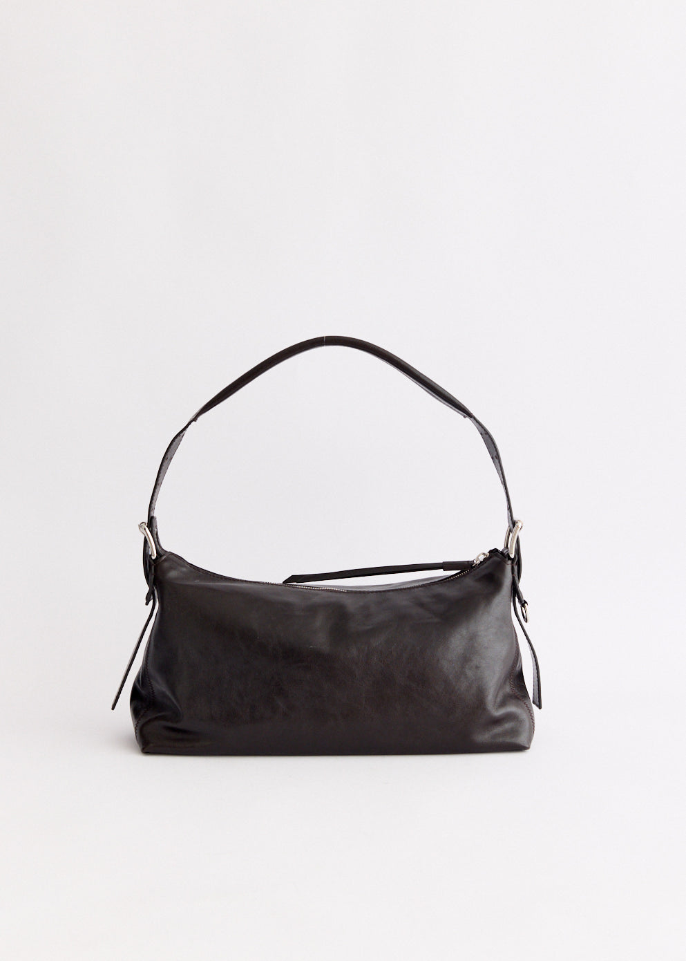 Belted Baguette Bag