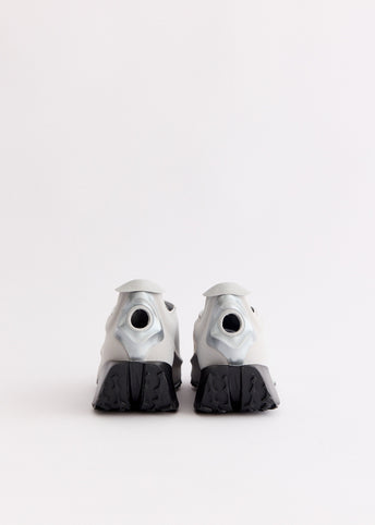 Women's First Sight Noir 'Silver Metallic Black' Sneakers