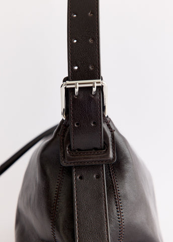 Belted Baguette Bag