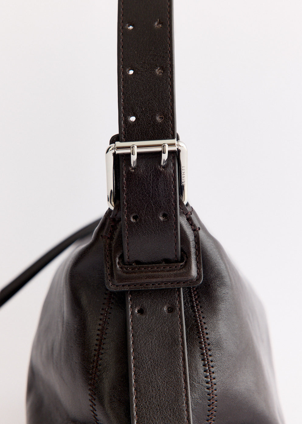 Belted Baguette Bag