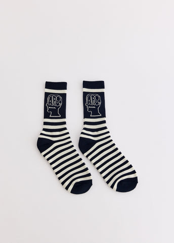 x Brain Dead Striped Socks