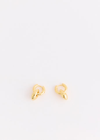 Petit Pebble Hoop Earrings