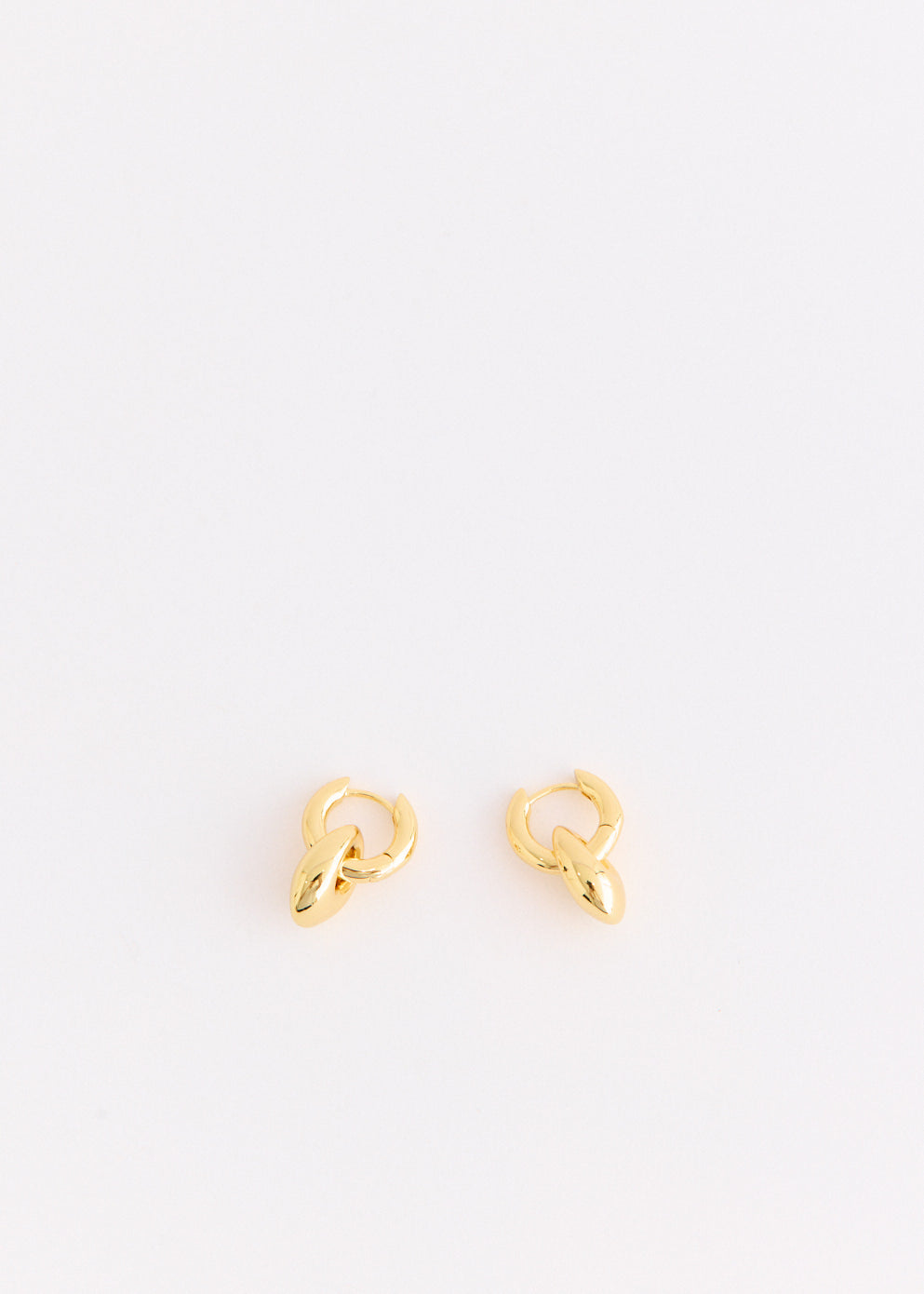 Petit Pebble Hoop Earrings