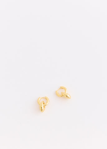 Petit Pebble Hoop Earrings