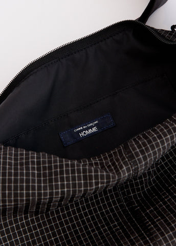 Polyester Grid Check Bag