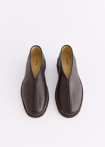 Piped Crepe Slippers