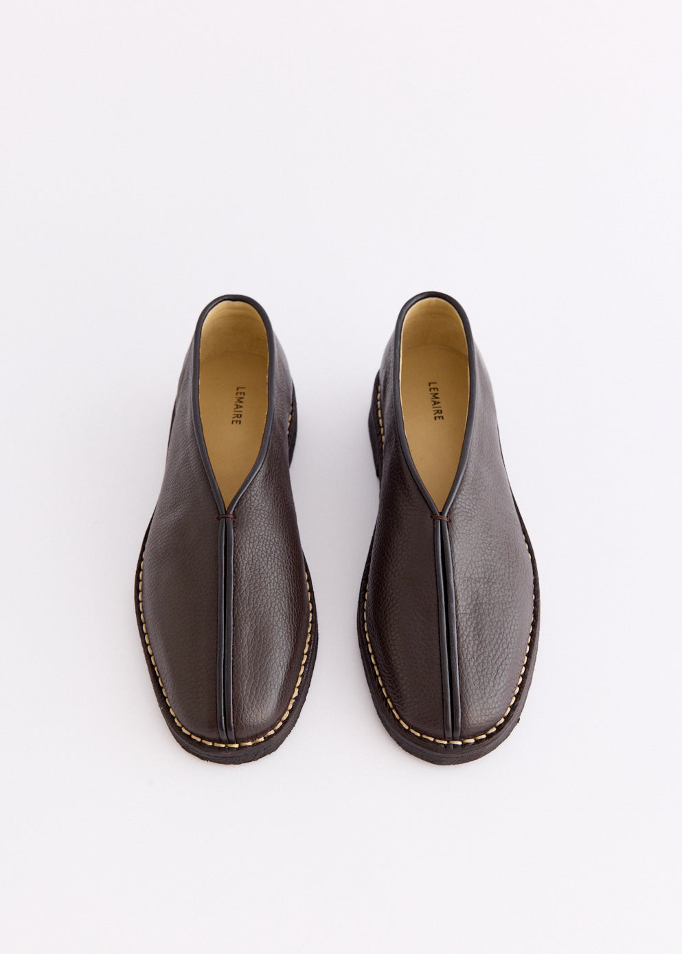 Piped Crepe Slippers