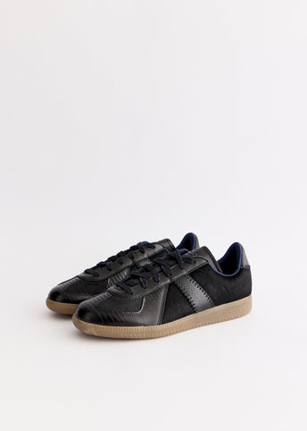 x Wales Bonner BW Army Pony Hair 'Black' Sneakers