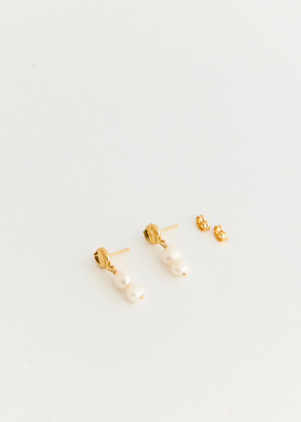 Pearly Drop Earrings