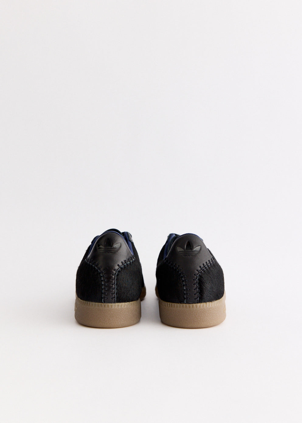 x Wales Bonner BW Army Pony Hair 'Black' Sneakers