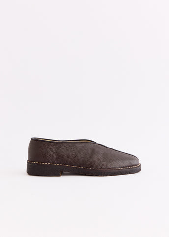 Piped Crepe Slippers