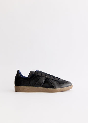 x Wales Bonner BW Army Pony Hair 'Black' Sneakers