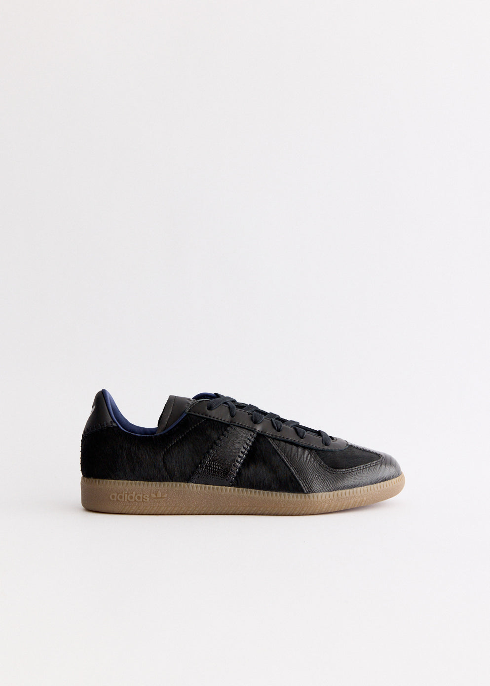 x Wales Bonner BW Army Pony Hair 'Black' Sneakers