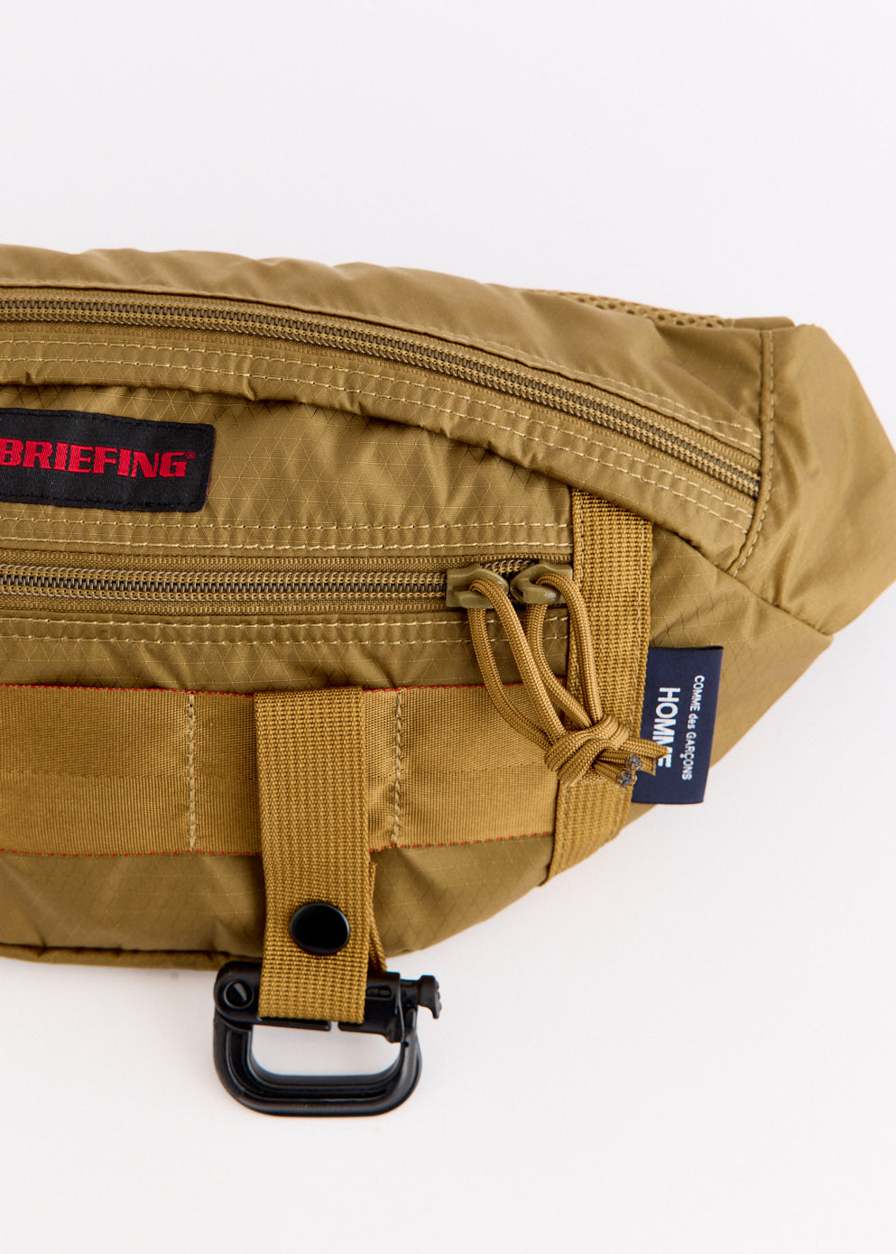 x Briefing Nylon Diamond Rip Waistbag