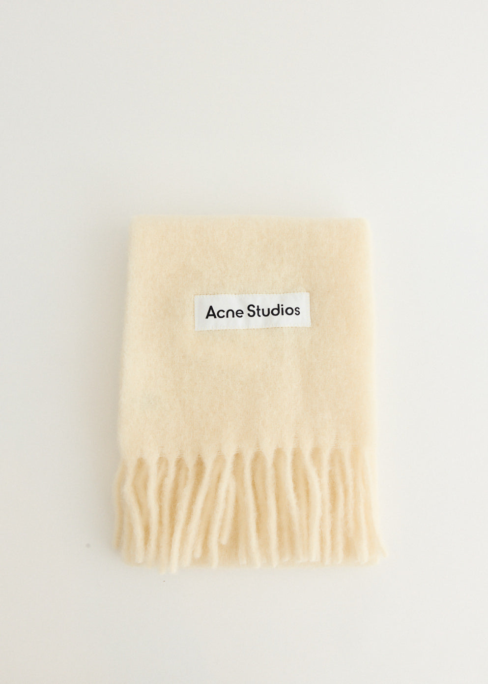 Wool Logo Scarf