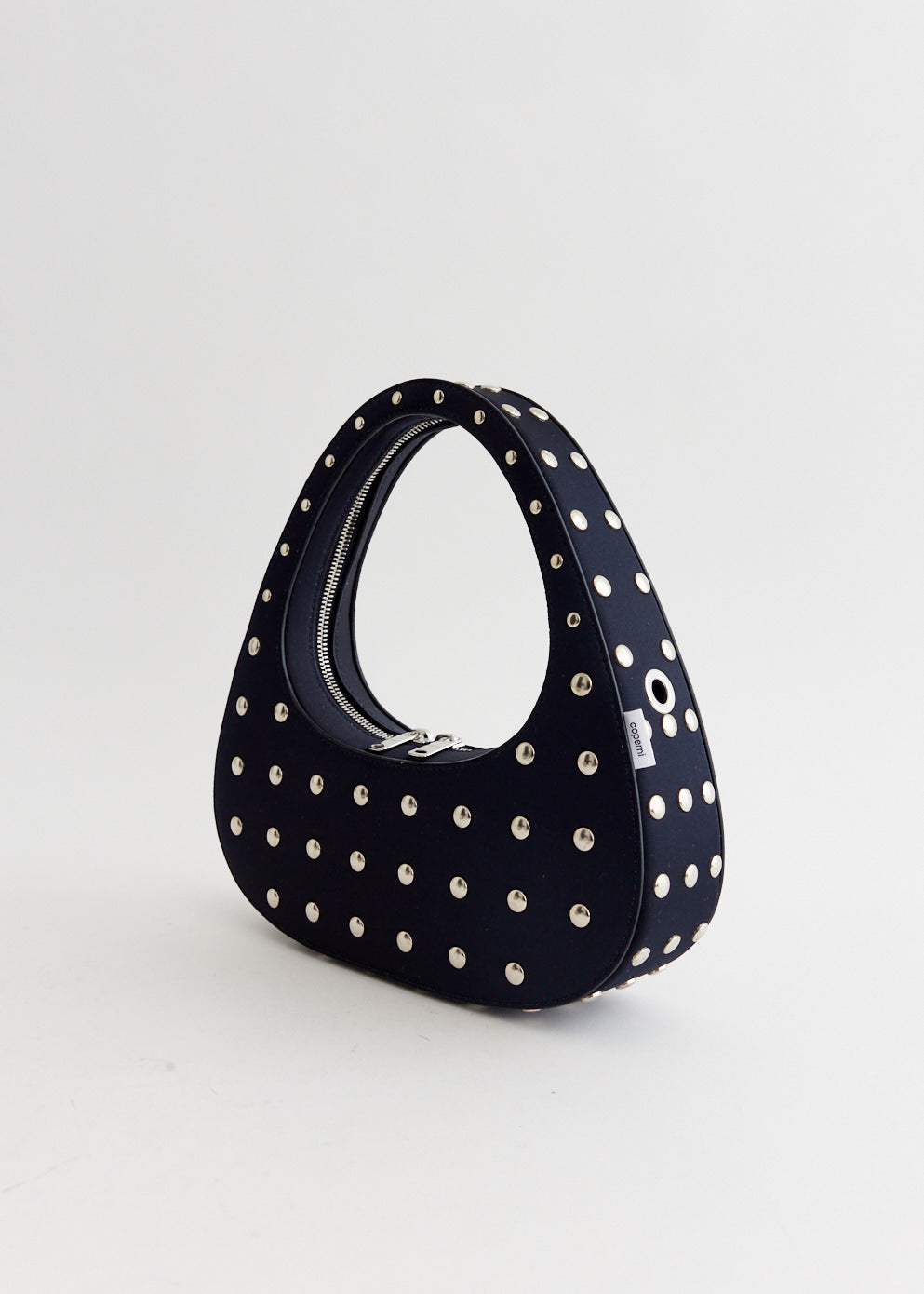 Studded Crossbody Baguette Swipe Bag