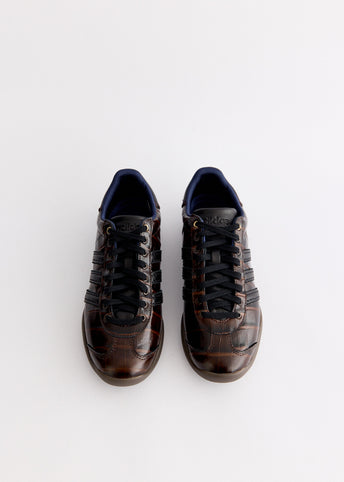 x Wales Bonner Karintha Croc 'Dark Brown' Sneakers