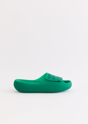 Adislide 'Bold Green' Sandals