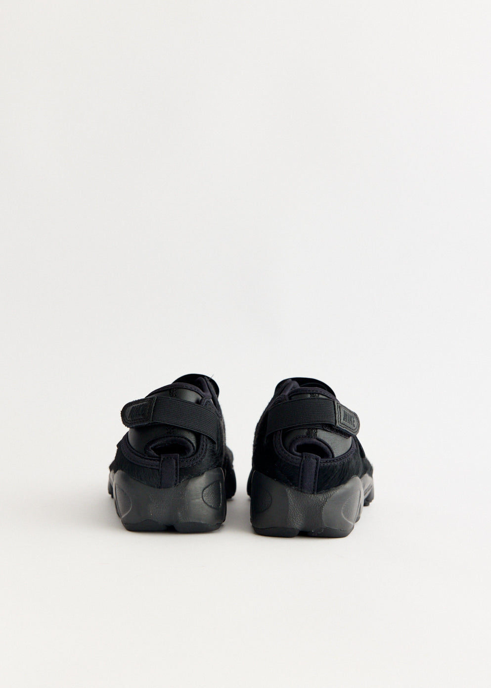 Women's Air Rift Pony Hair 'Black' Sneakers