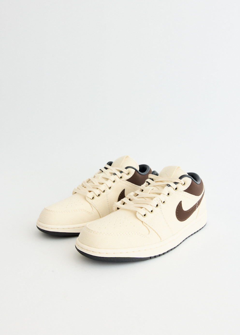 Air Jordan 1 Low Premium 'Pale Ivory' Sneakers