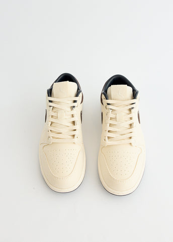 Air Jordan 1 Low Premium 'Pale Ivory' Sneakers