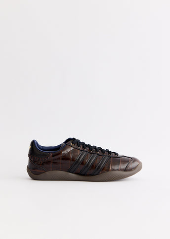 x Wales Bonner Karintha Croc 'Dark Brown' Sneakers