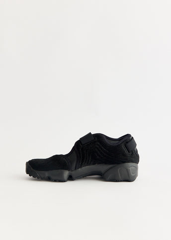 Women's Air Rift Pony Hair 'Black' Sneakers