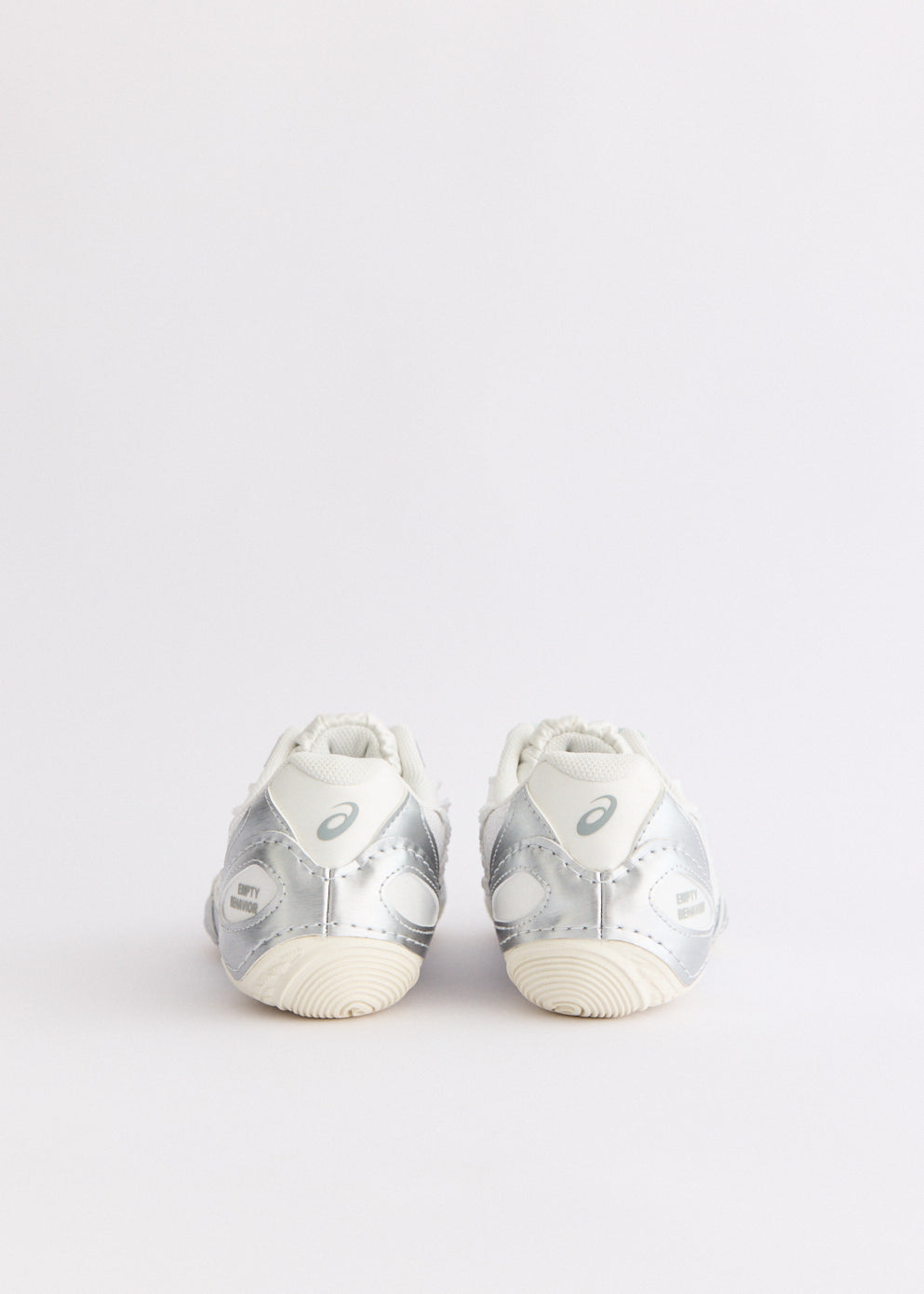 x Empty Behaviour x HYPERSYNC 'White Pure Silver' Sneakers