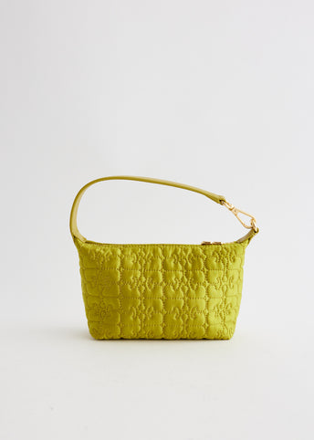 GANNI Small Butterfly Pouch Satin Bag | $185.00 | Saint Bernard