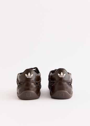 x Wales Bonner Karintha Basketry 'Dark Brown' Sneakers