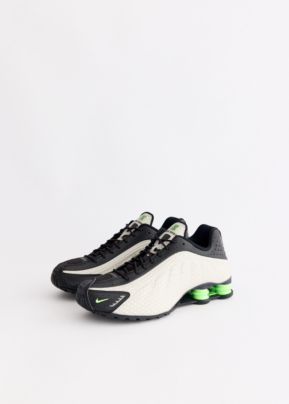 Shox R4 'Grey Haze' Sneakers