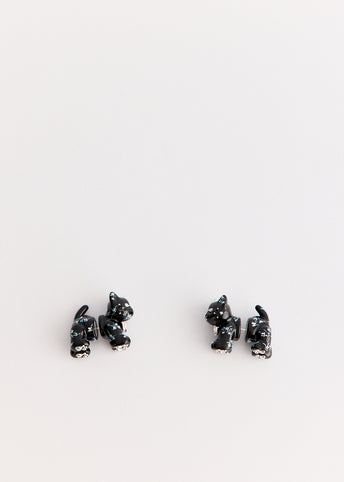 Split Kitten Earrings
