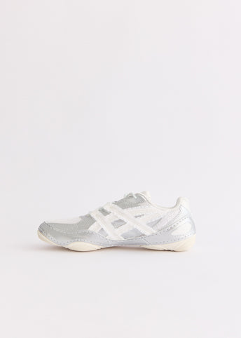 x Empty Behaviour x HYPERSYNC 'White Pure Silver' Sneakers